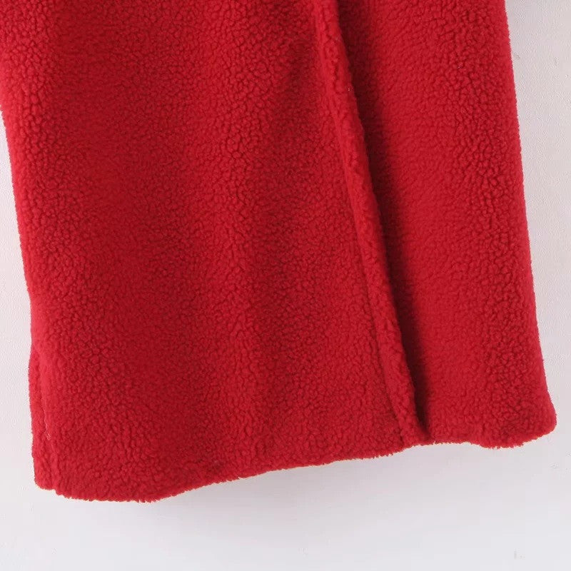 Maxi cappotto peluches