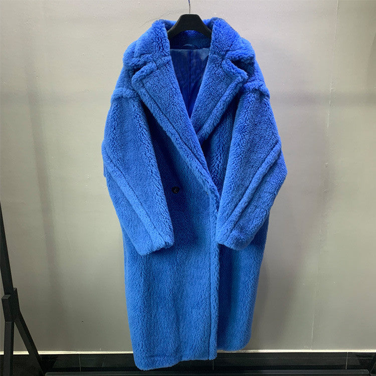 Maxi cappotto peluches