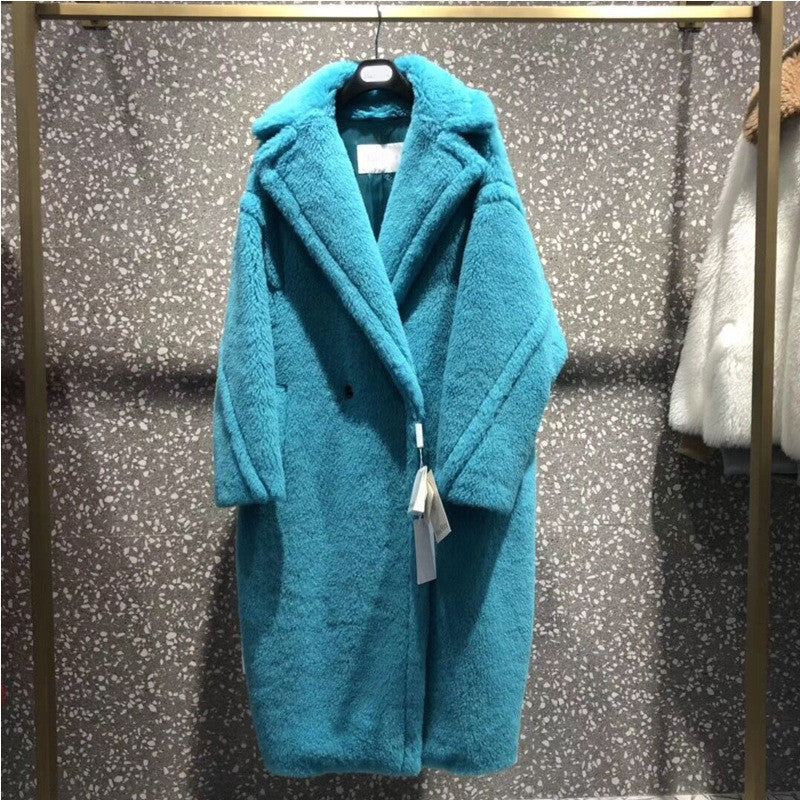 Maxi cappotto peluches