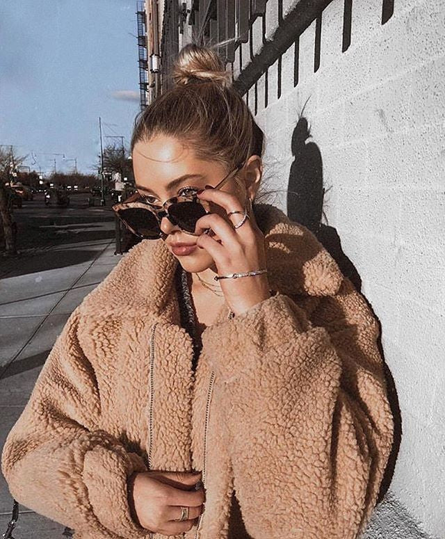 Teddy corto lana riccia