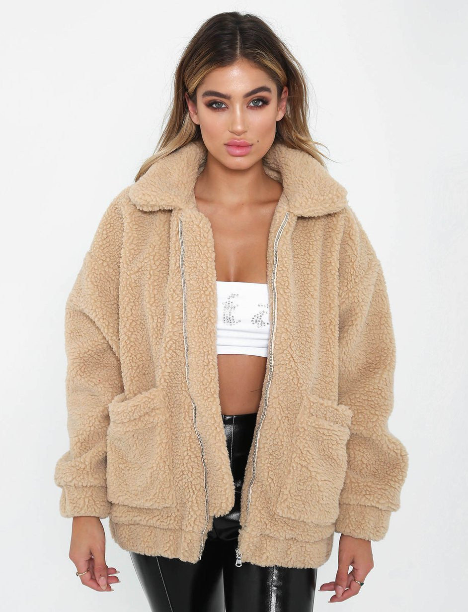 Teddy corto lana riccia