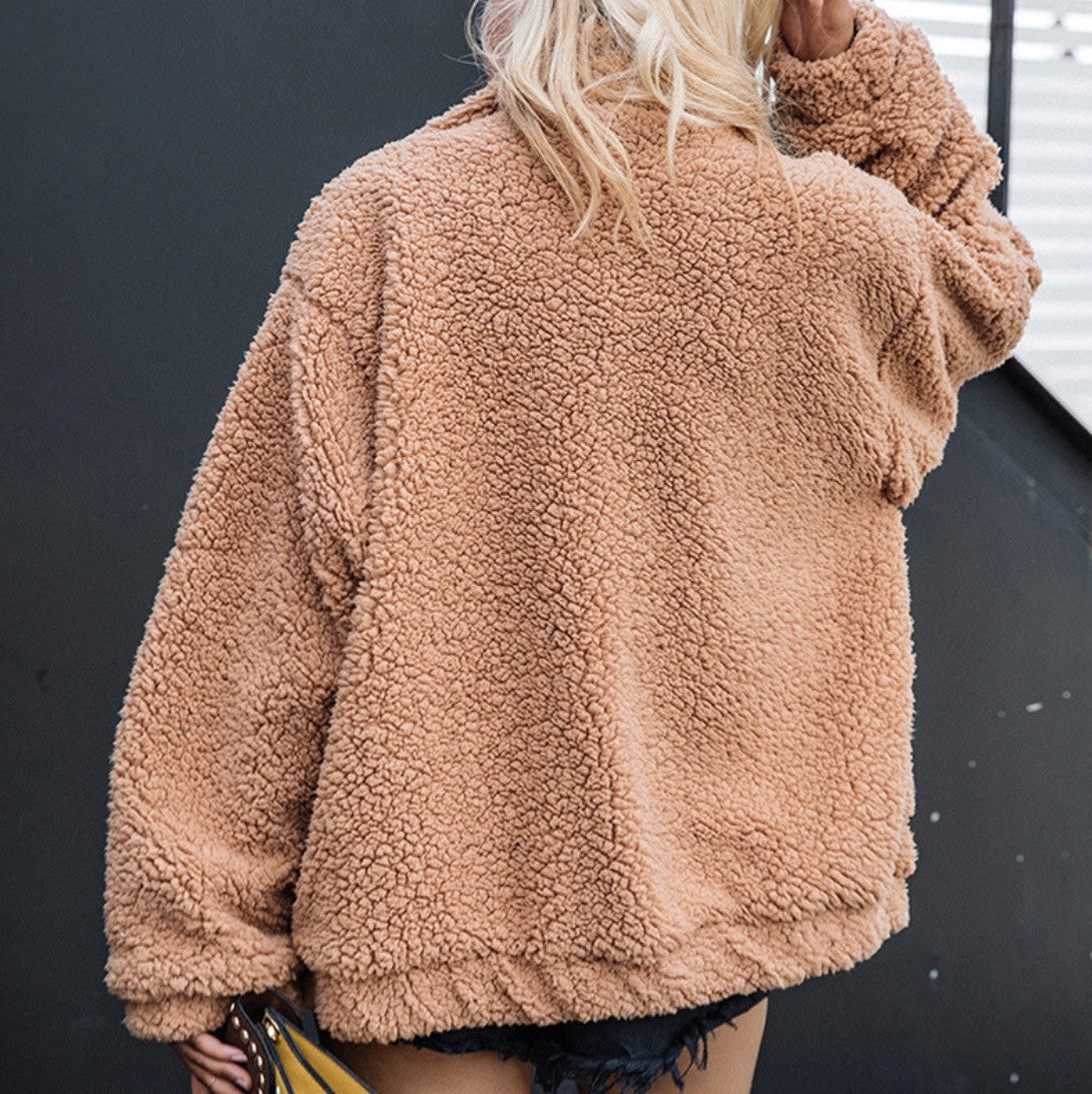 Teddy corto lana riccia