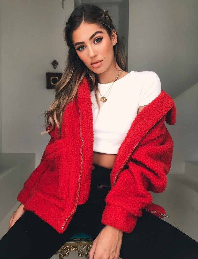 Teddy corto lana riccia