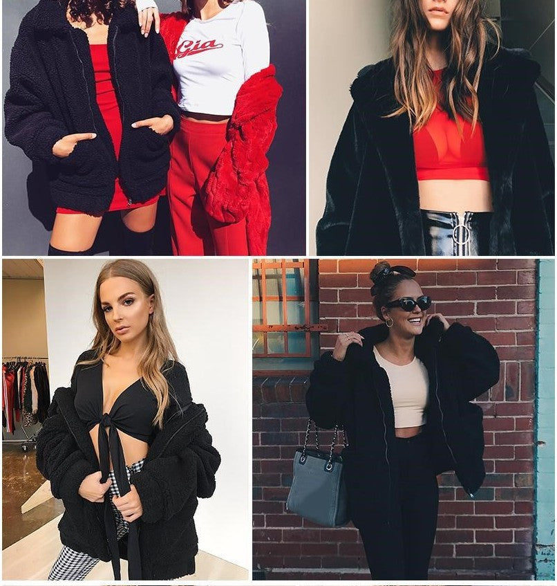 Teddy corto lana riccia