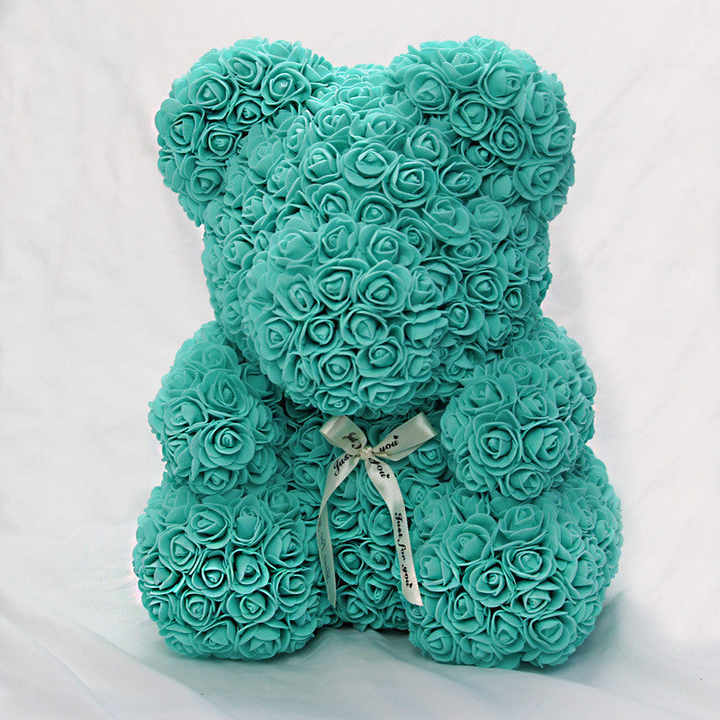 Orsacchiotto di rose 3D