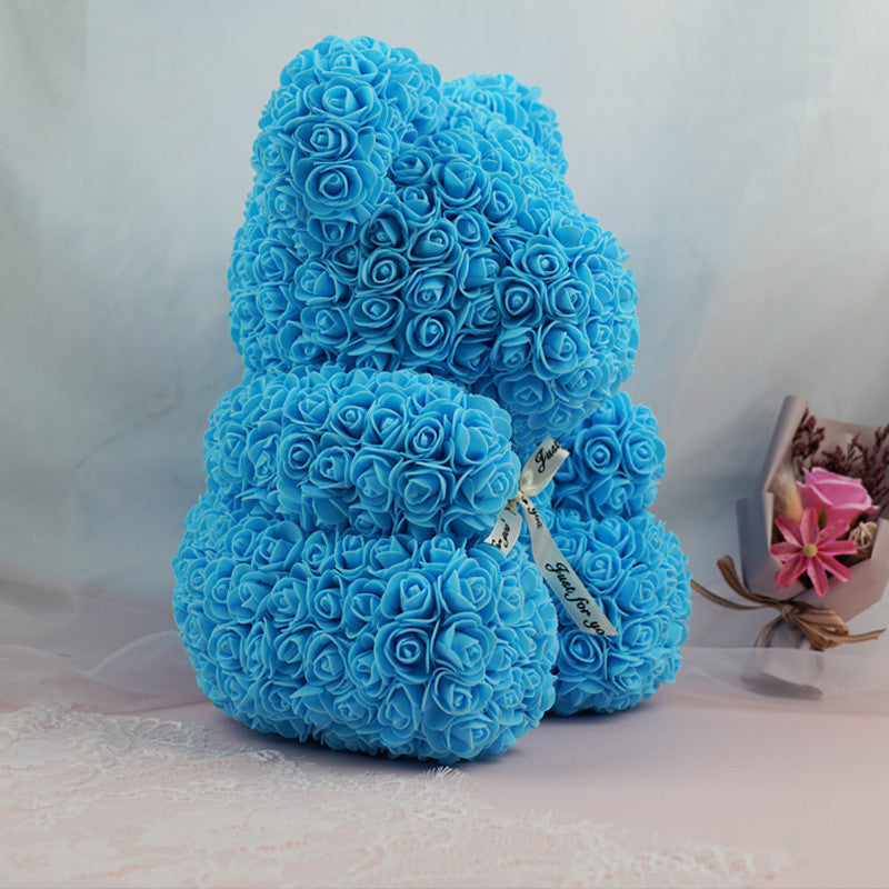 Orsacchiotto di rose 3D