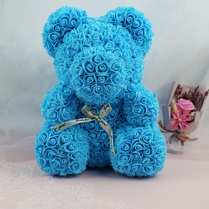 Orsacchiotto di rose 3D