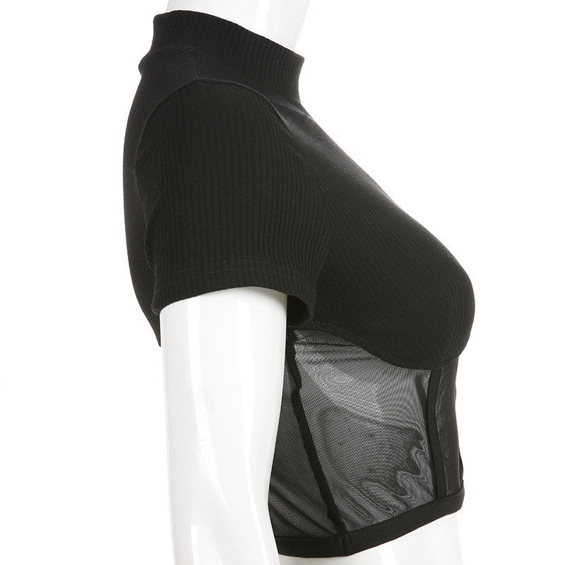 Maglia bustier tullerr