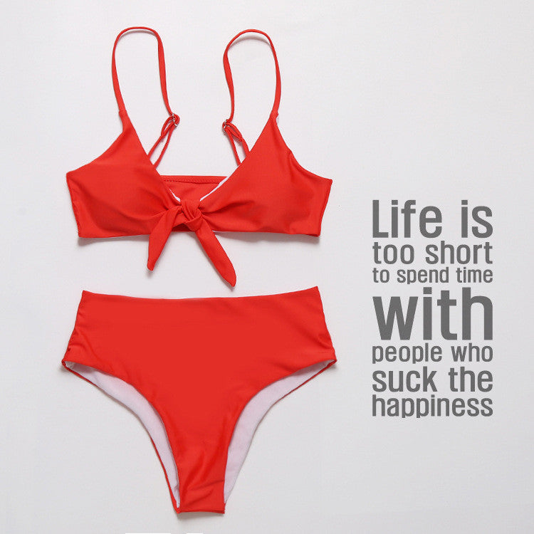 Bikini vita alta dolcevita