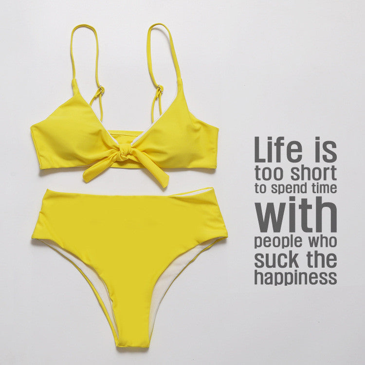 Bikini vita alta dolcevita