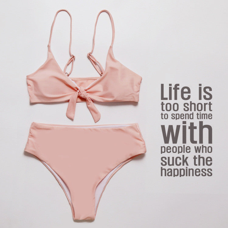 Bikini vita alta dolcevita