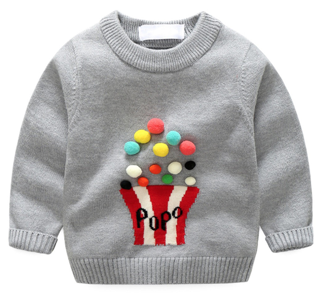 Maglioncino baby pop-corn