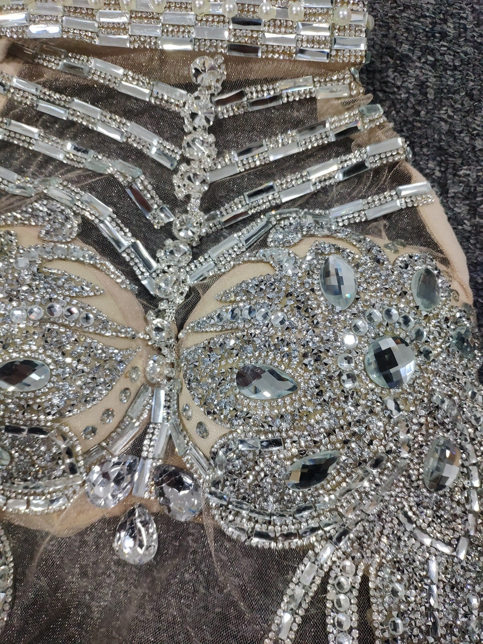 Body luxury strass Dfania