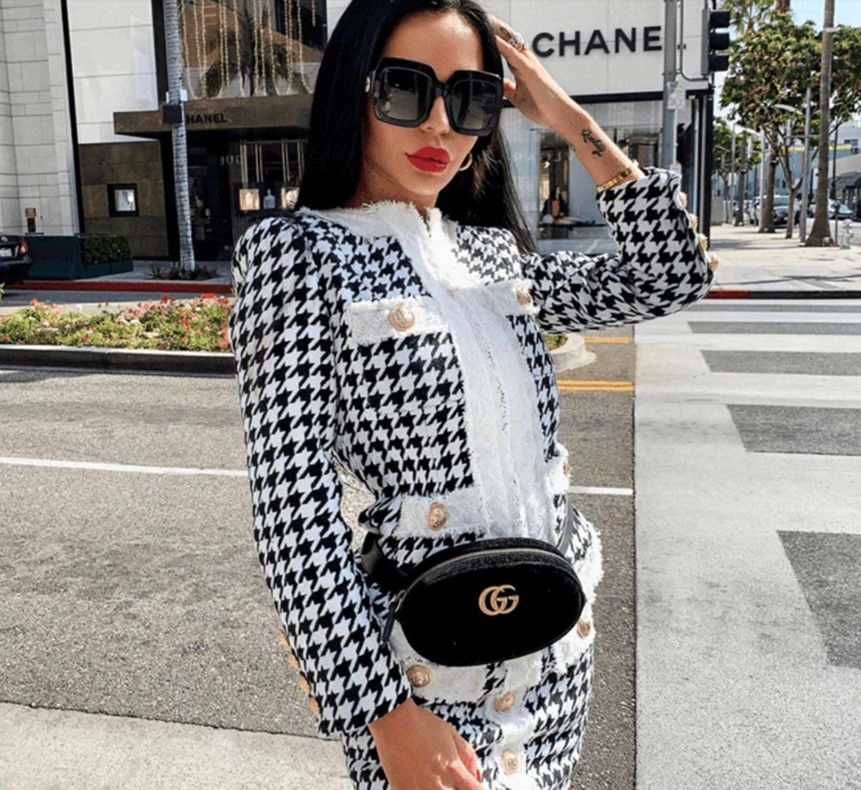 Completo Pied Poule Ovga