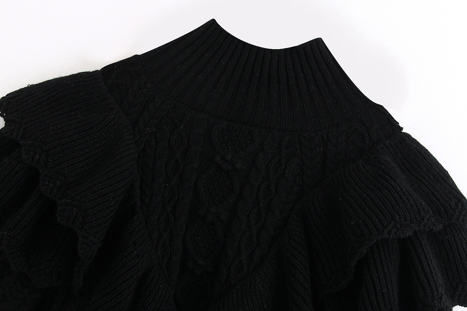 Maglione a balze Drai