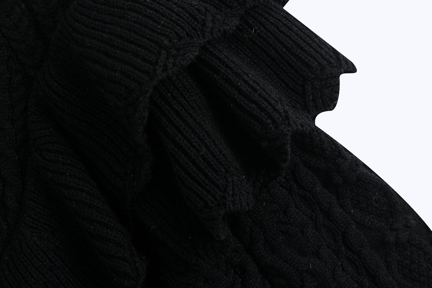 Maglione a balze Drai