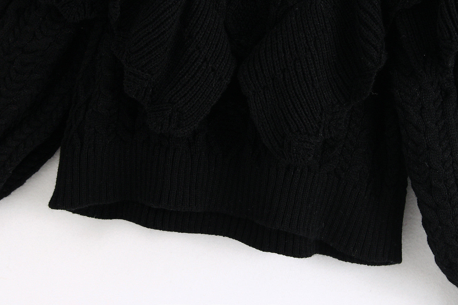 Maglione a balze Drai