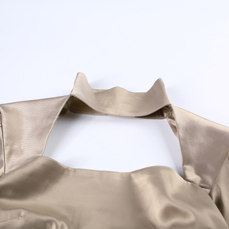 Blusa in raso Magrisshe