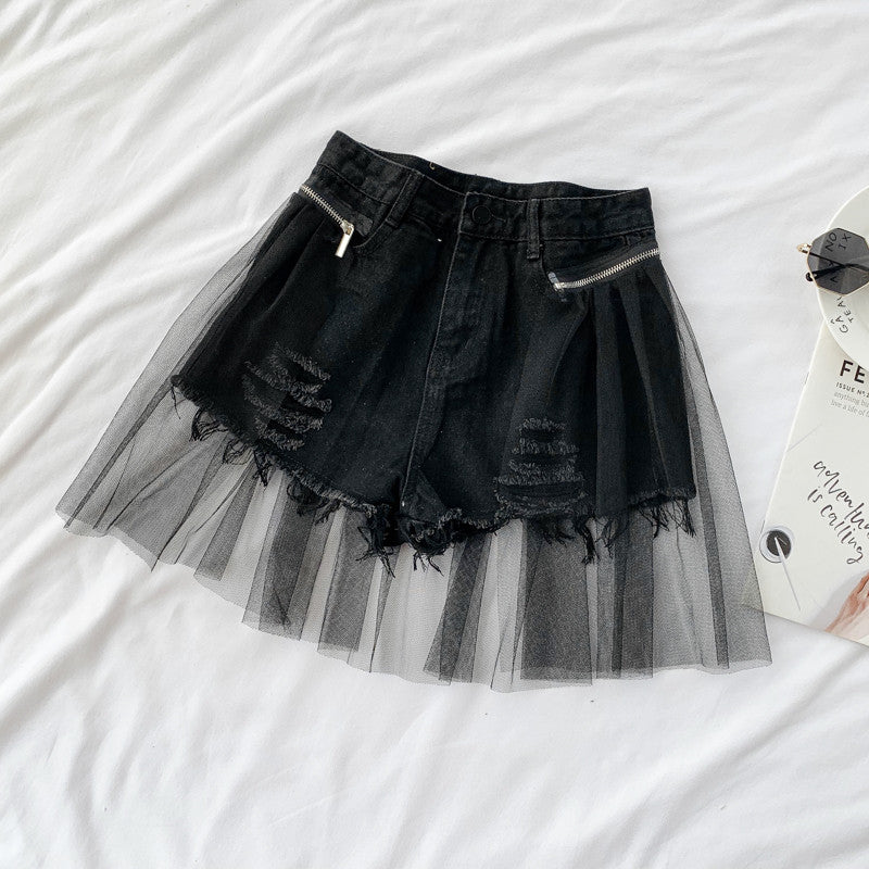 Shorts tulleskirt