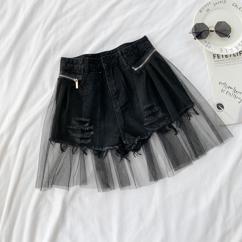 Shorts tulleskirt