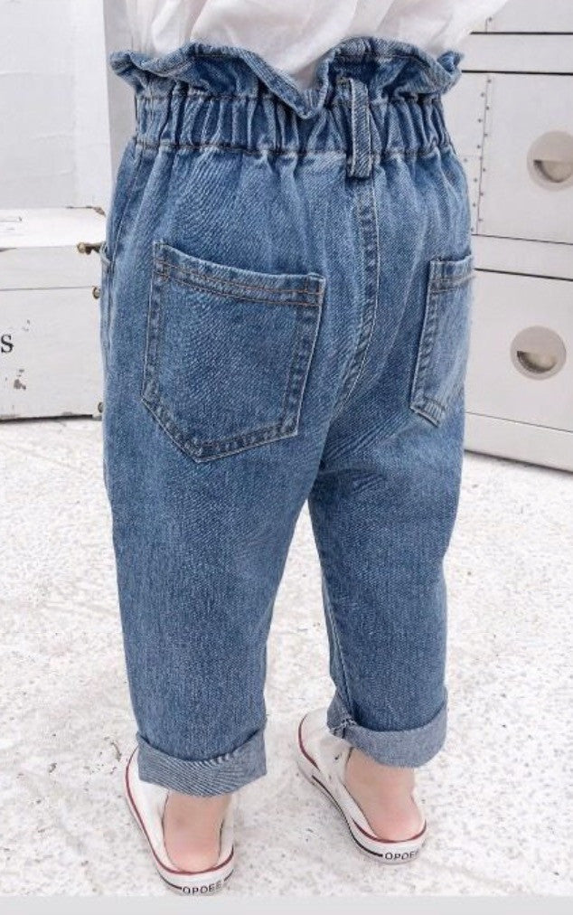 Jeans bimba caramella