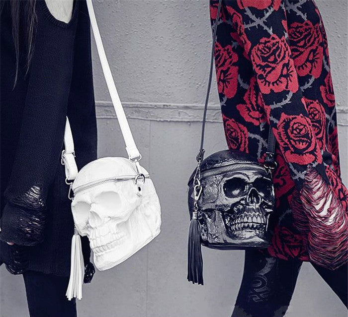 Borsa testa teschio