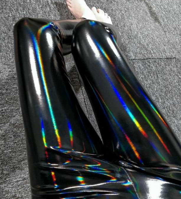 Leggings vinile rainbow