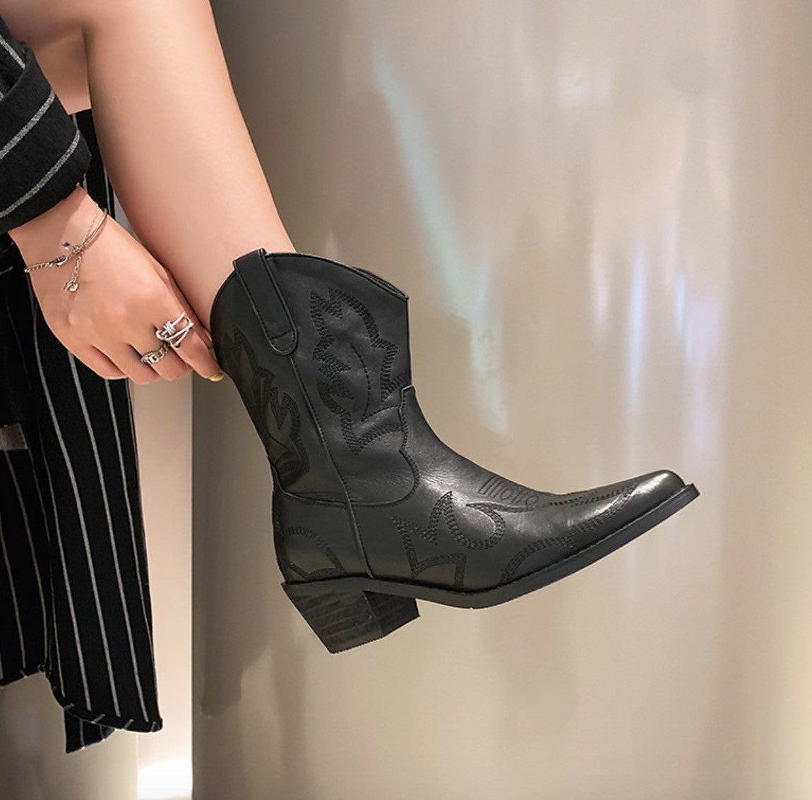 Stivale texano Lincoln