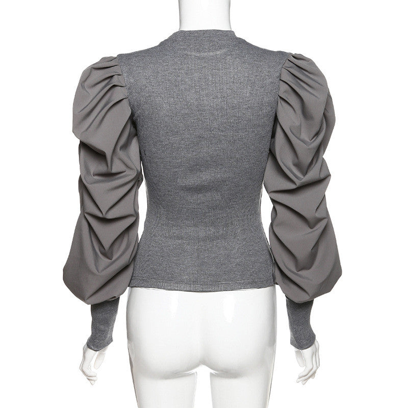 Blusa maniche sbuffo