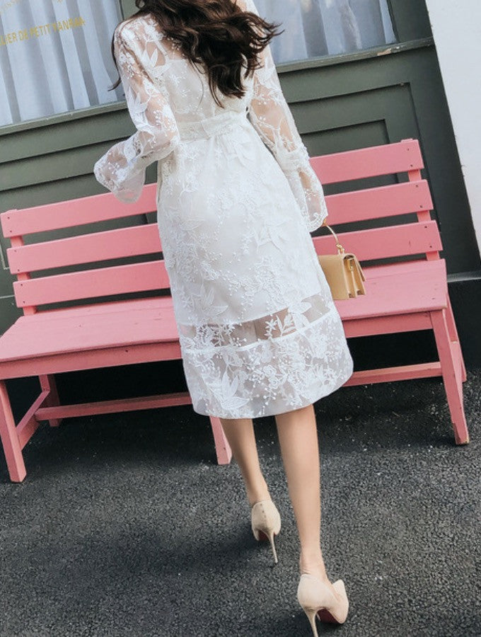 Trench in pizzo Geisha