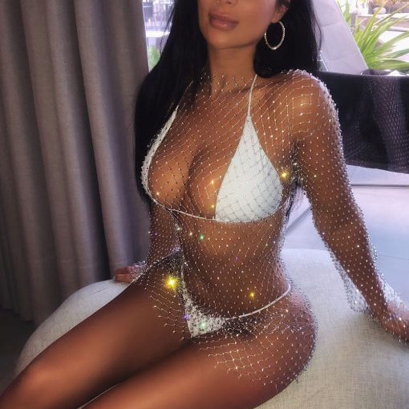 Maximaglia rete strass