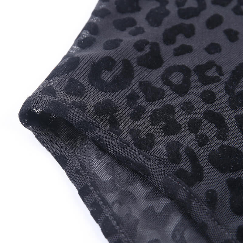 Body black animalier