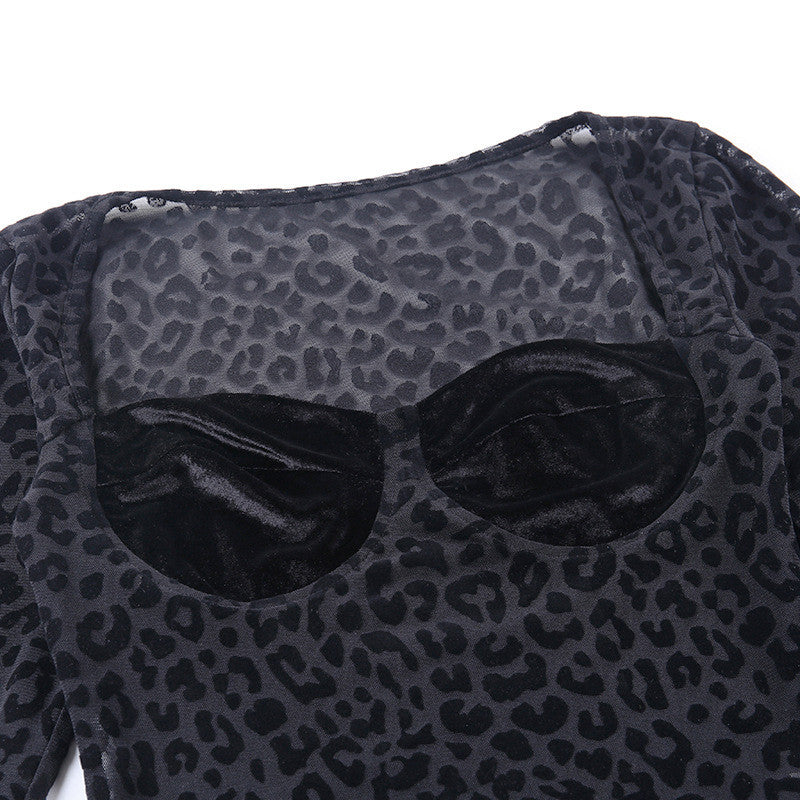 Body black animalier