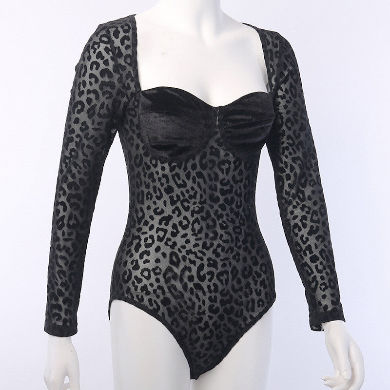 Body black animalier