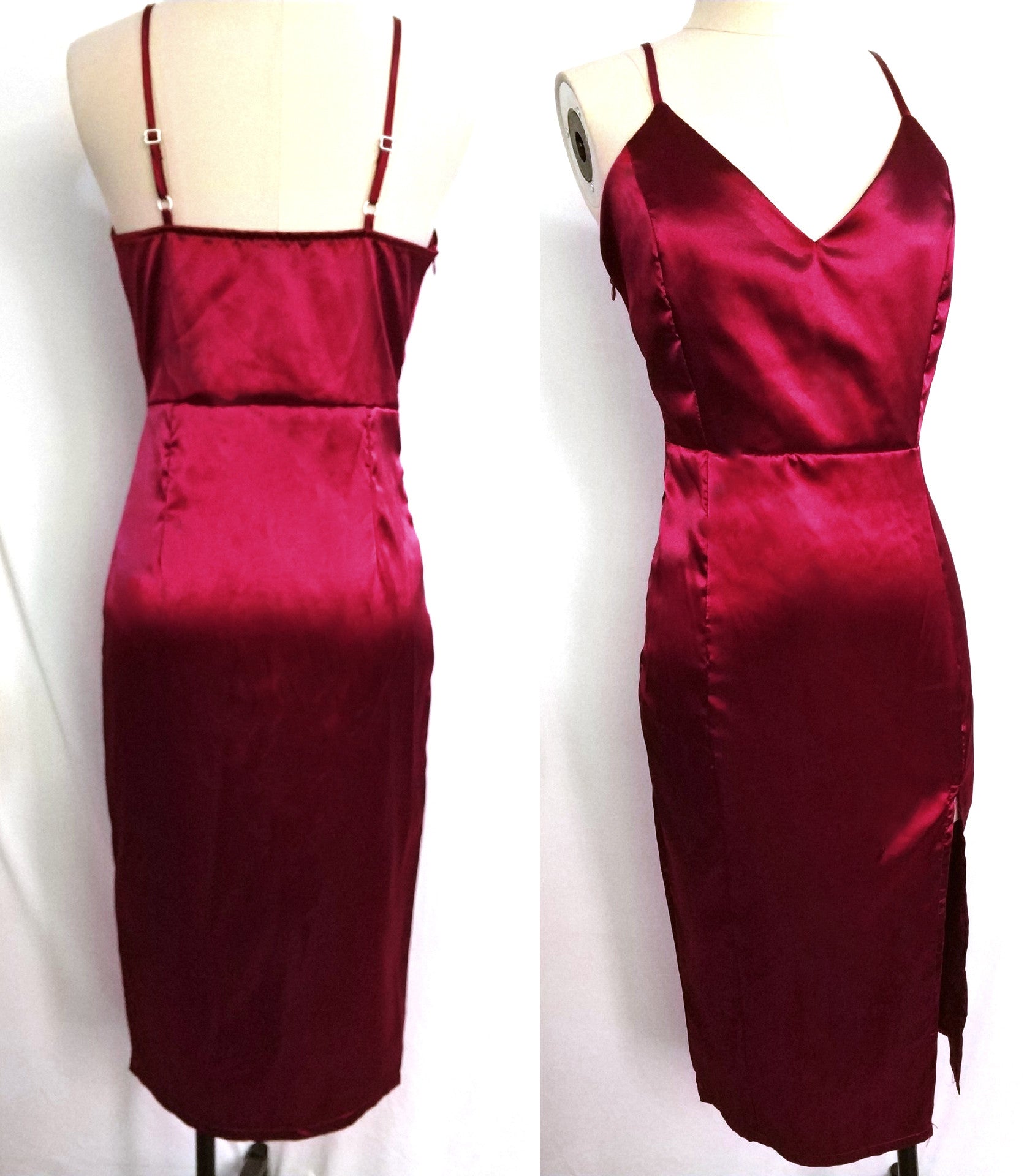 Dress in raso Doroly