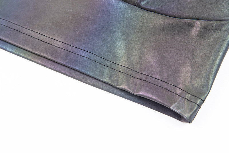 Croptop irridiscente catarigrangente