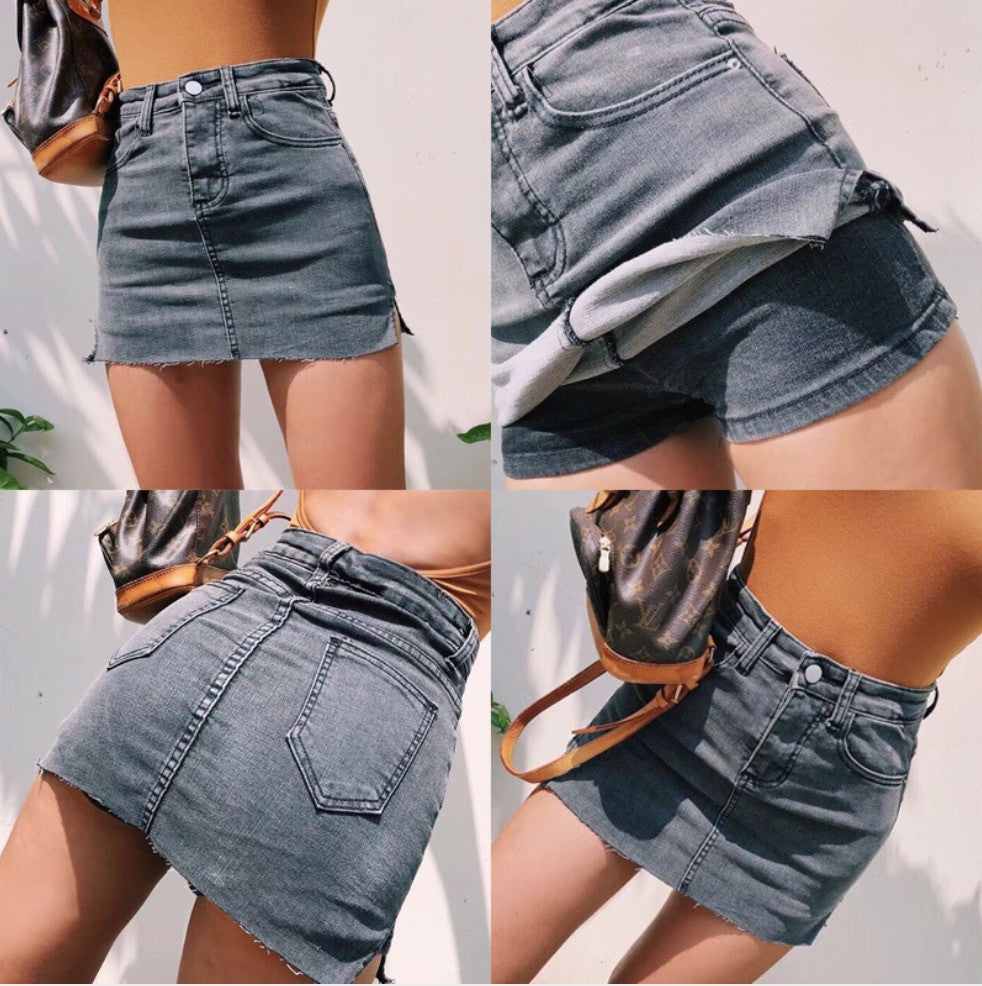 Minigonna denim Syssy