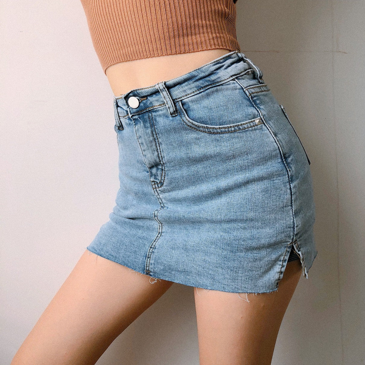 Minigonna denim Syssy