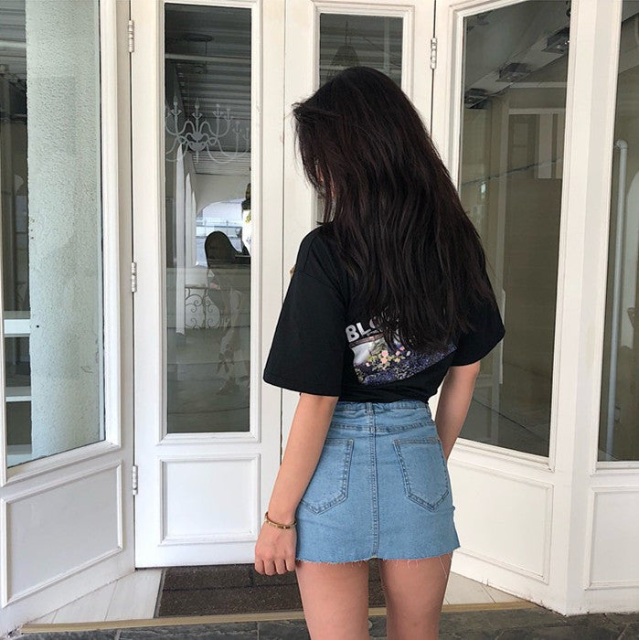 Minigonna denim Syssy