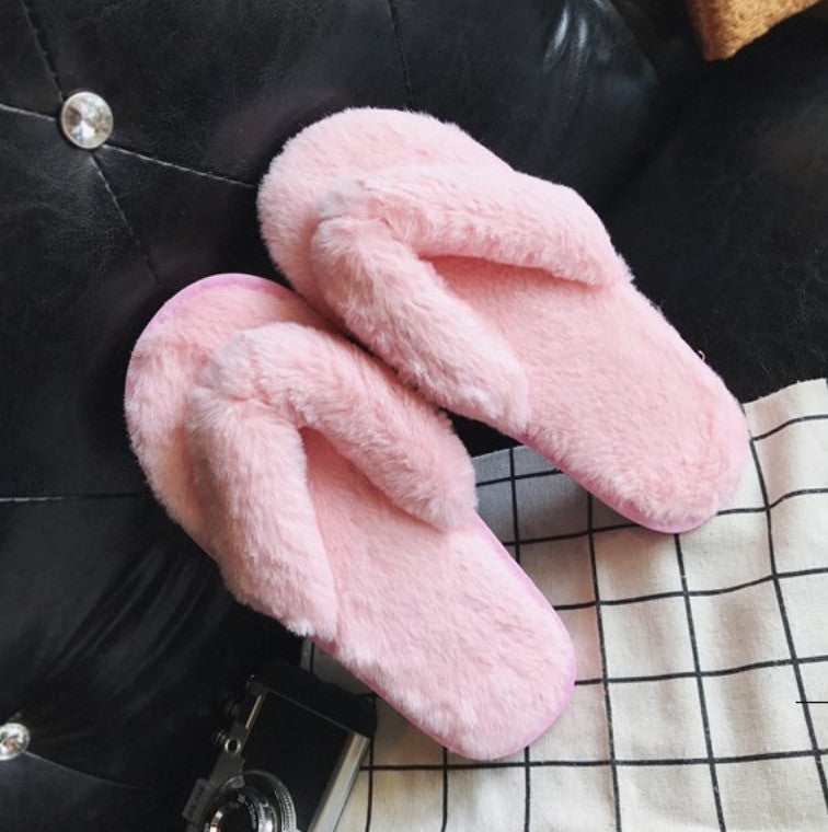 Infradito peluche fluffi