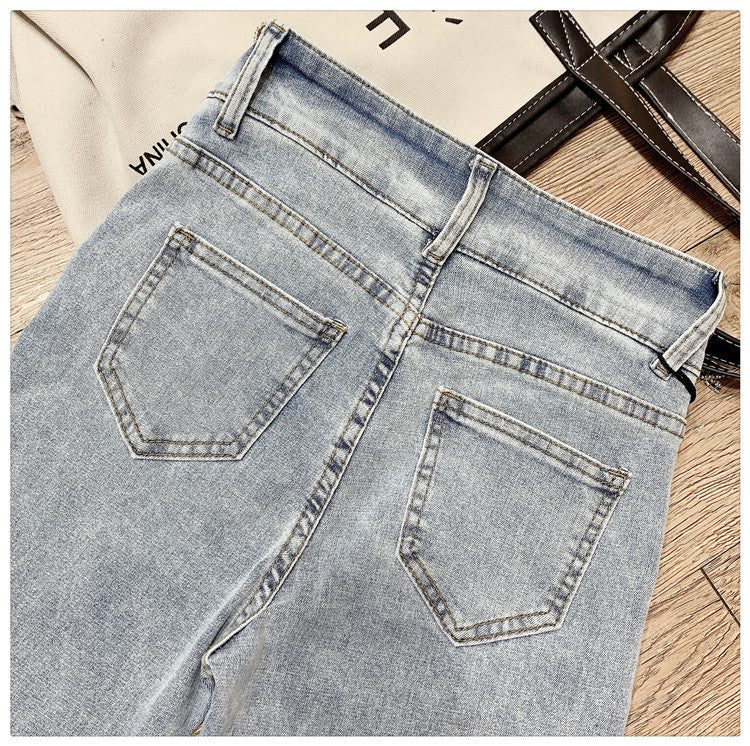 Jeans strassfringe belt