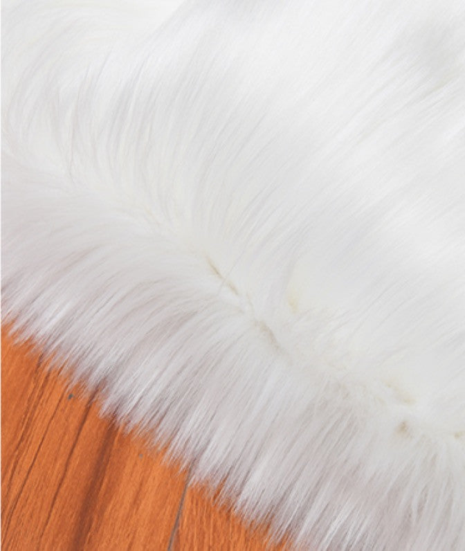 Tappeto fluffy rettangolare