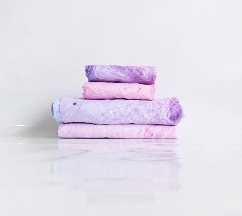 Set Letto Rainbow Marble