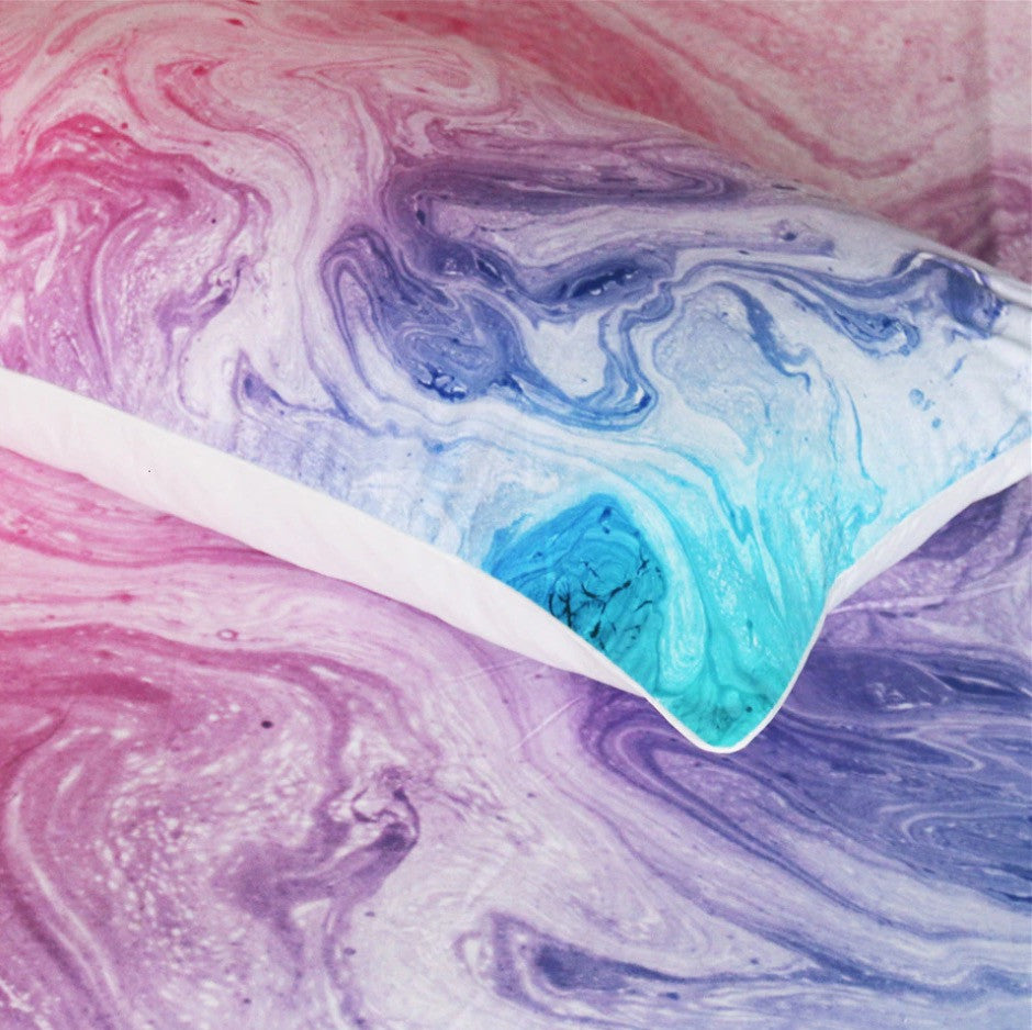 Set Letto Rainbow Marble