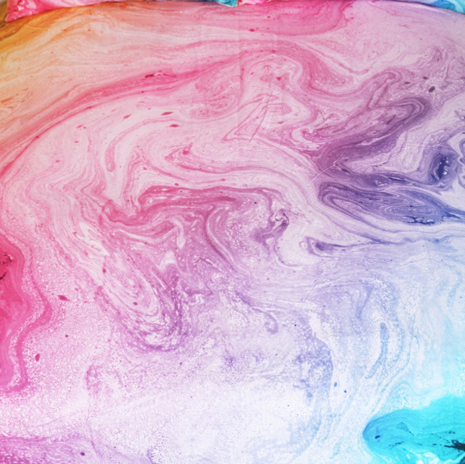 Set Letto Rainbow Marble