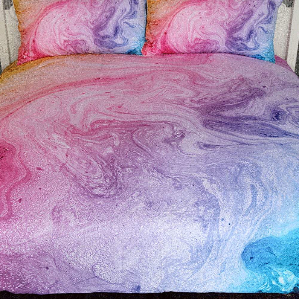 Set Letto Rainbow Marble