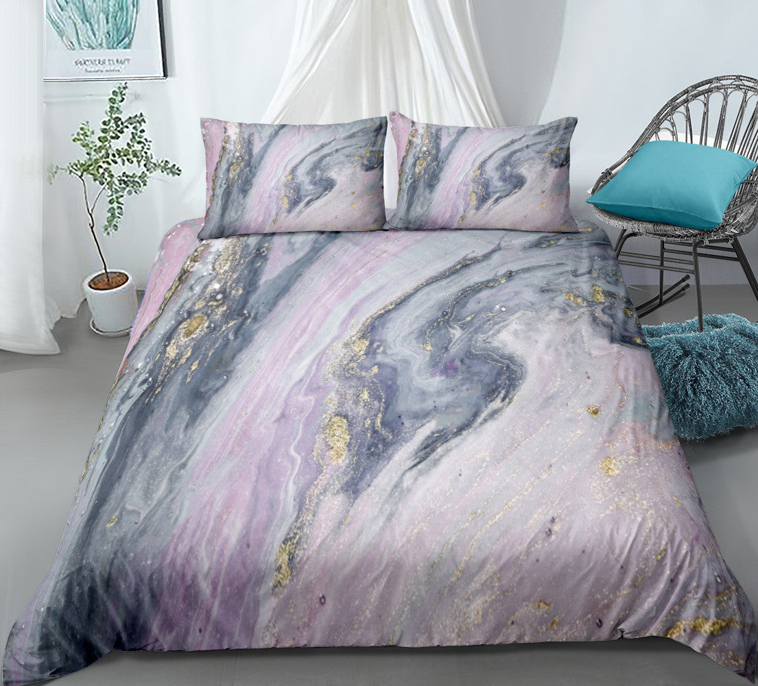 Set Letto Rainbow Marble