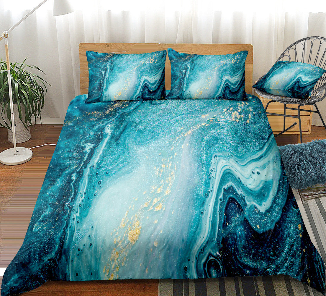 Set Letto Rainbow Marble