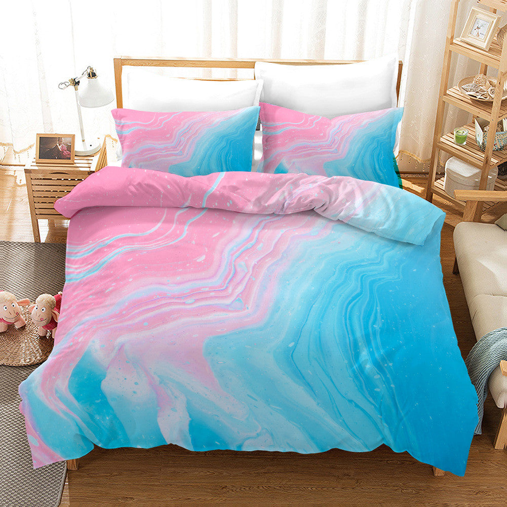 Set Letto Rainbow Marble