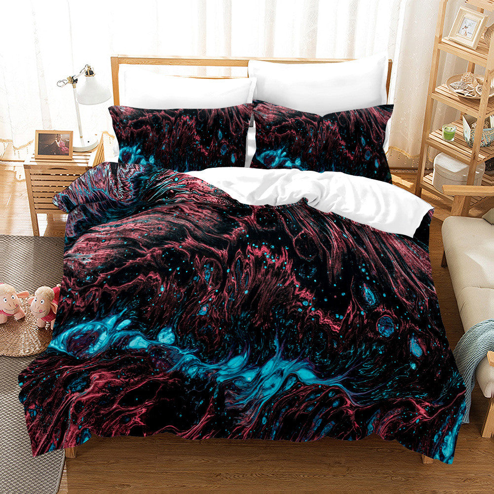 Set Letto Rainbow Marble